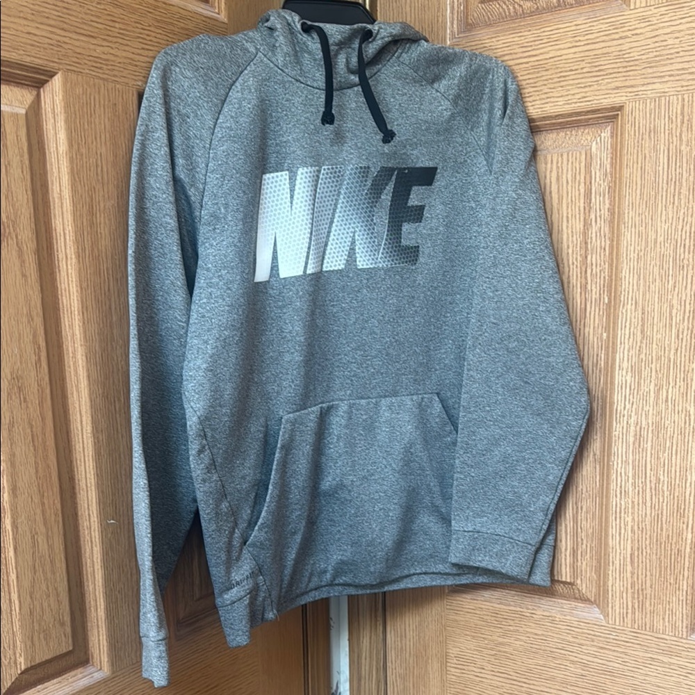Nike Gray Sweatshirt Classic Pullover Hoodie